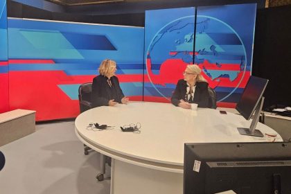 Lidija Bradara predsjednica Federacije BiH na gostovanju kod televizije HB.