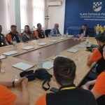 Odbojkaši OK Napredak iz Odžaka na prijemu kod predsjednika Vlade ŽP.