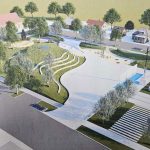 Maketa Trga branitelja koji se treba graditi u rašju