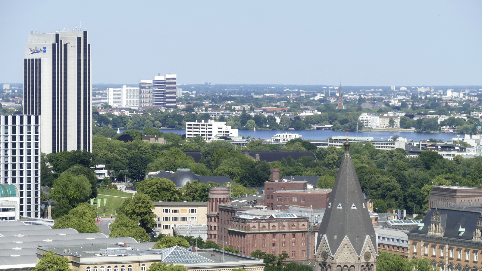 Panorama Hamburga.