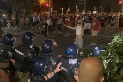 Prosvjedi u Beogradu.