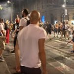 Prosvjednici u Beogradu u sukobu sa policijom.