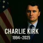 Američki politički aktivist Charlie Kirk. Ilustracija povodom njegove tragične smrti.