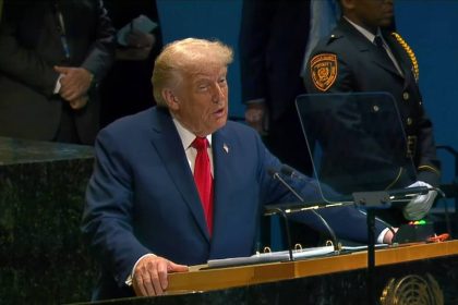 Predsjednik SAD-a za govornicom UN-a.