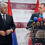 Predsjednik HDZ BiH i predsjednik SNSD-a na konferenciji za tisak u Banja Luci