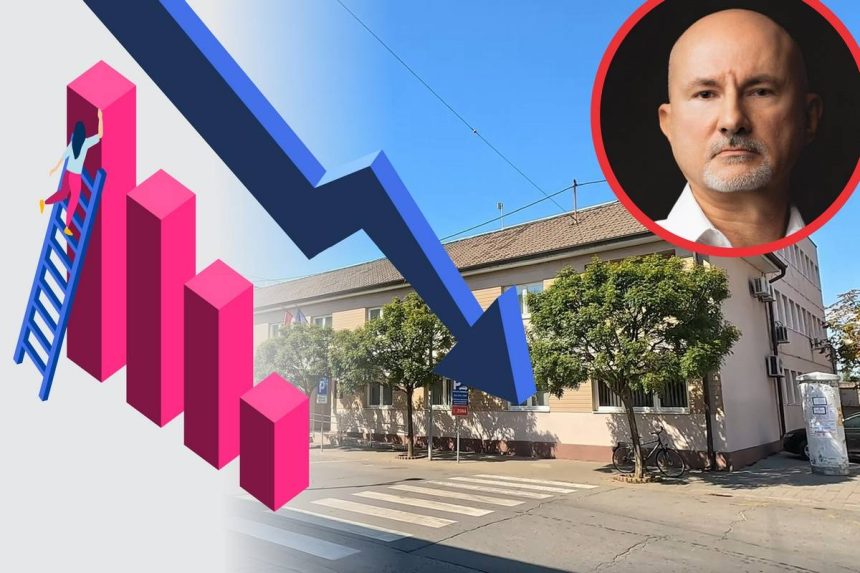 Foto montaža: Zgrada gradske uprave u Orašju i lik predsjednika Posavske stranke.