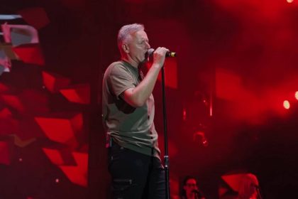 Marko Peković Thompson na jednom od koncerata.