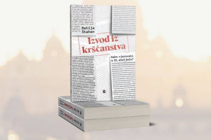 Naslovna fotogortafije knjige Matije Štahana, Izvod iz kršćanstva. Kako vjerovati u 21. stoljeću?