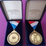 Spomenica Domovinskog rata- lice i naličje medalje.