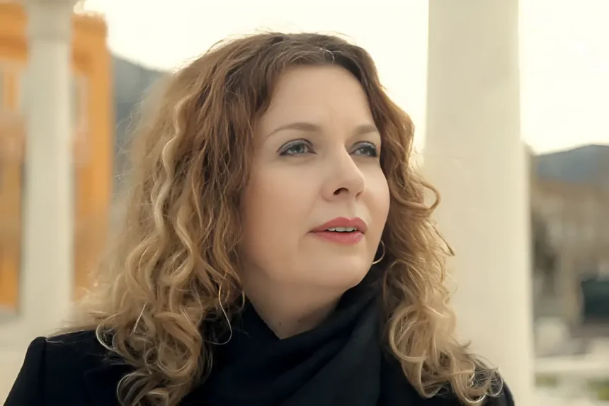 Europarlamentarka Željana Zovko u krupnom planu.