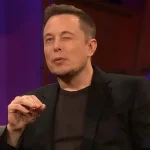 Elon Musk u jednom TV studiju prilikom intervjua.