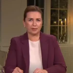 Danska premijerka Mette Frederiksen u priopćenju za medije.