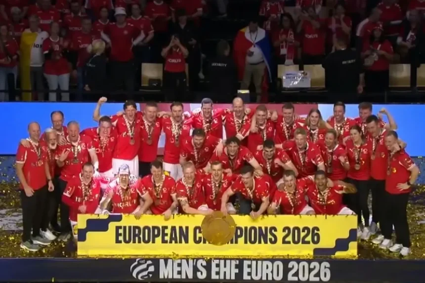 Rukometaši Danske slave pobjedu europskih prvaka.