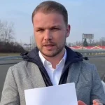 Draško Stanivuković gradonačelnik Banja Luke ispred graničnog prijelaza Hrvatske