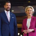 Milatović i fon der Lajen u Crnoj Gori.