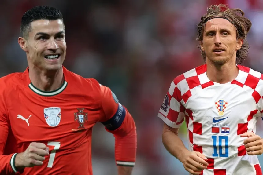 Ronaldo i Modrić, montaža