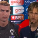 Ronaldo i Modrić na konferenciji za tisak. Montaža.