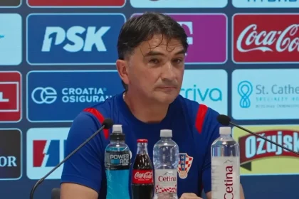 Zlatko Dalić na konferenciji za tisak