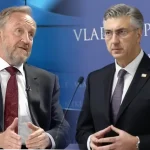 Izetbegović i Plenković. montaža