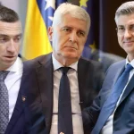 Penava, Čović i Plenković. Montaža.