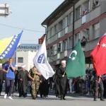 Zastave islama, BiH i Turske na ulicama Sarajeva