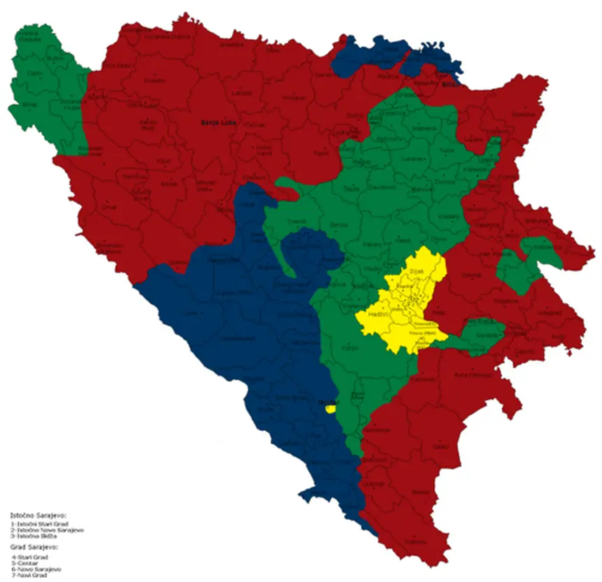 Owen-Stoltenbergov plan podjele BiH