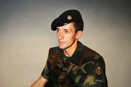 General Zdenko Lučić iz ratnih vremena.