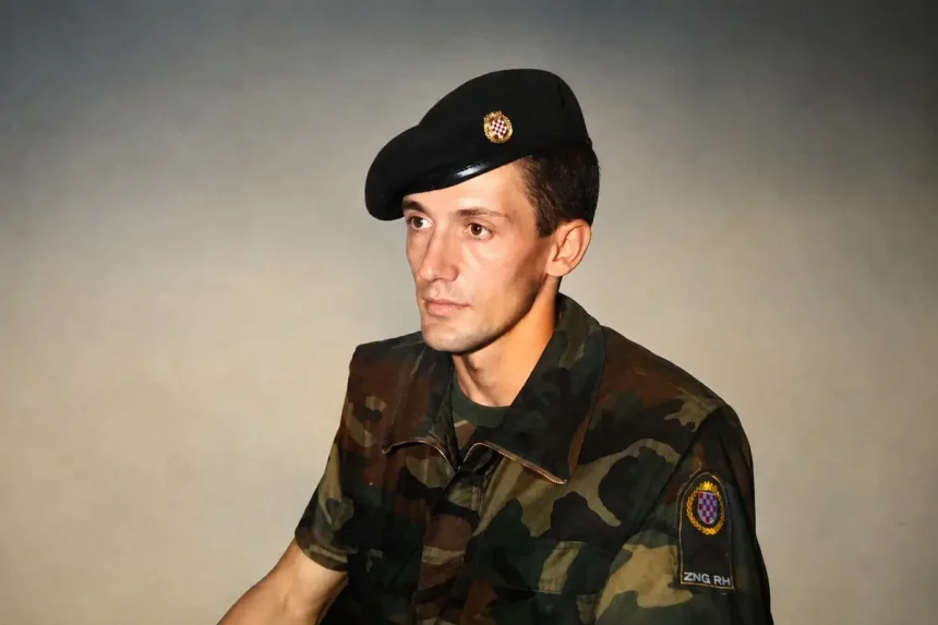 General Zdenko Lučić iz ratnih vremena.